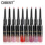 QIBEST 2-en-1 Brillo Labial y Lápiz - Pintalabios Líquido Mate