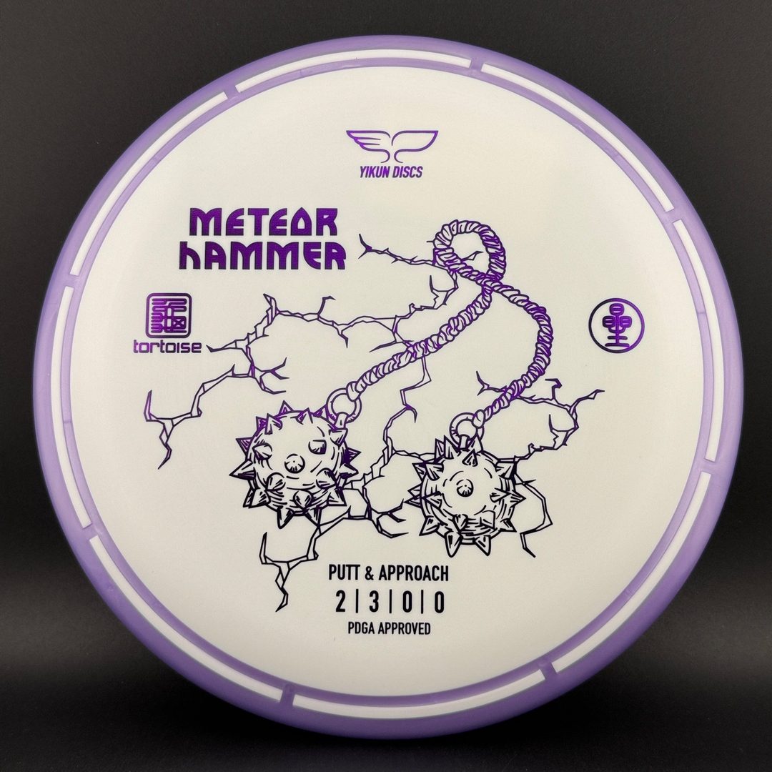 Yikun Meteor Hammer - Tortoise Line Disc Golf Putter