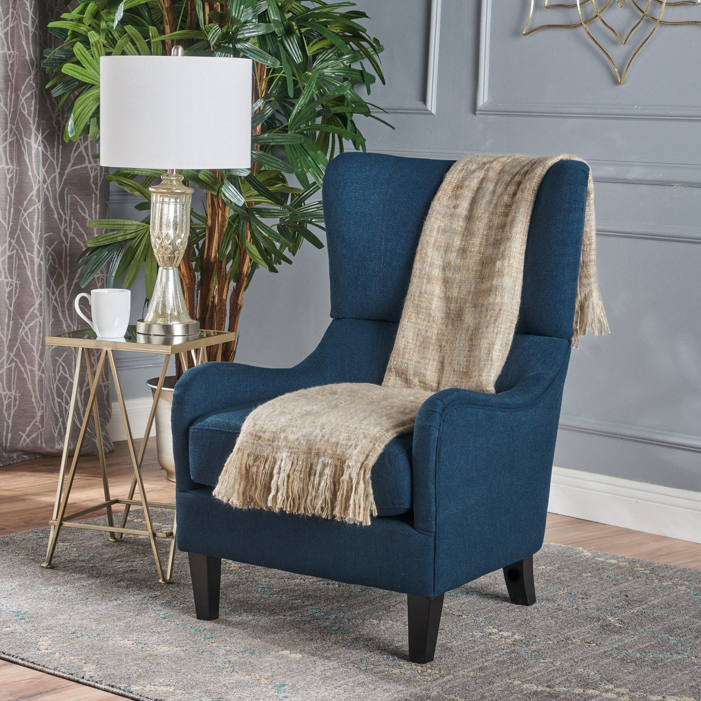 Hi-Back Quentin Sofa Chair, Living-room, Study and Bedroom - Korvel