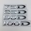Premium Metal Tail Label Sticker for Tesla Models