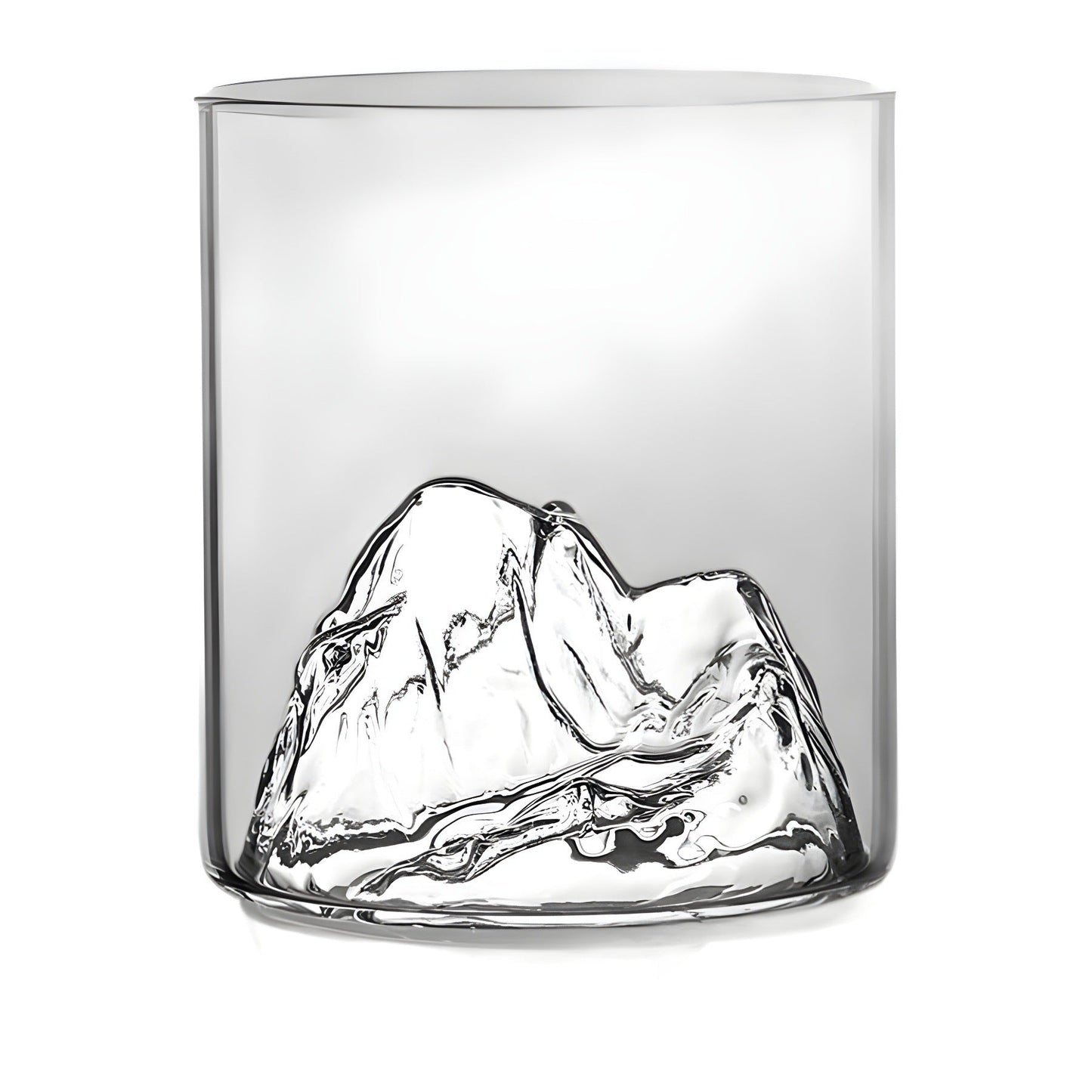 Mountain Viewing Cup - Elegant Glass Tea Cup