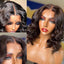New Wig Women's Chemical Fiber Short Curly Hair Front Lace Wig Headgear - Korvel