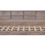 Full Size Daybed Frame with Storage Bookcases Wood Light Oak - Korvel