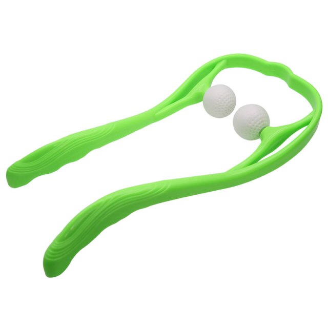 Aptoco Newest Neck and Shoulder Therapeutic Dual Trigger Point Self-Massage Tool - Korvel