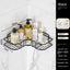 Bathroom Storage Rack Toilet Washroom Wall-Mounted Hole-Free Multi-Functional Iron Mesh Long Strip Organizer - Korvel