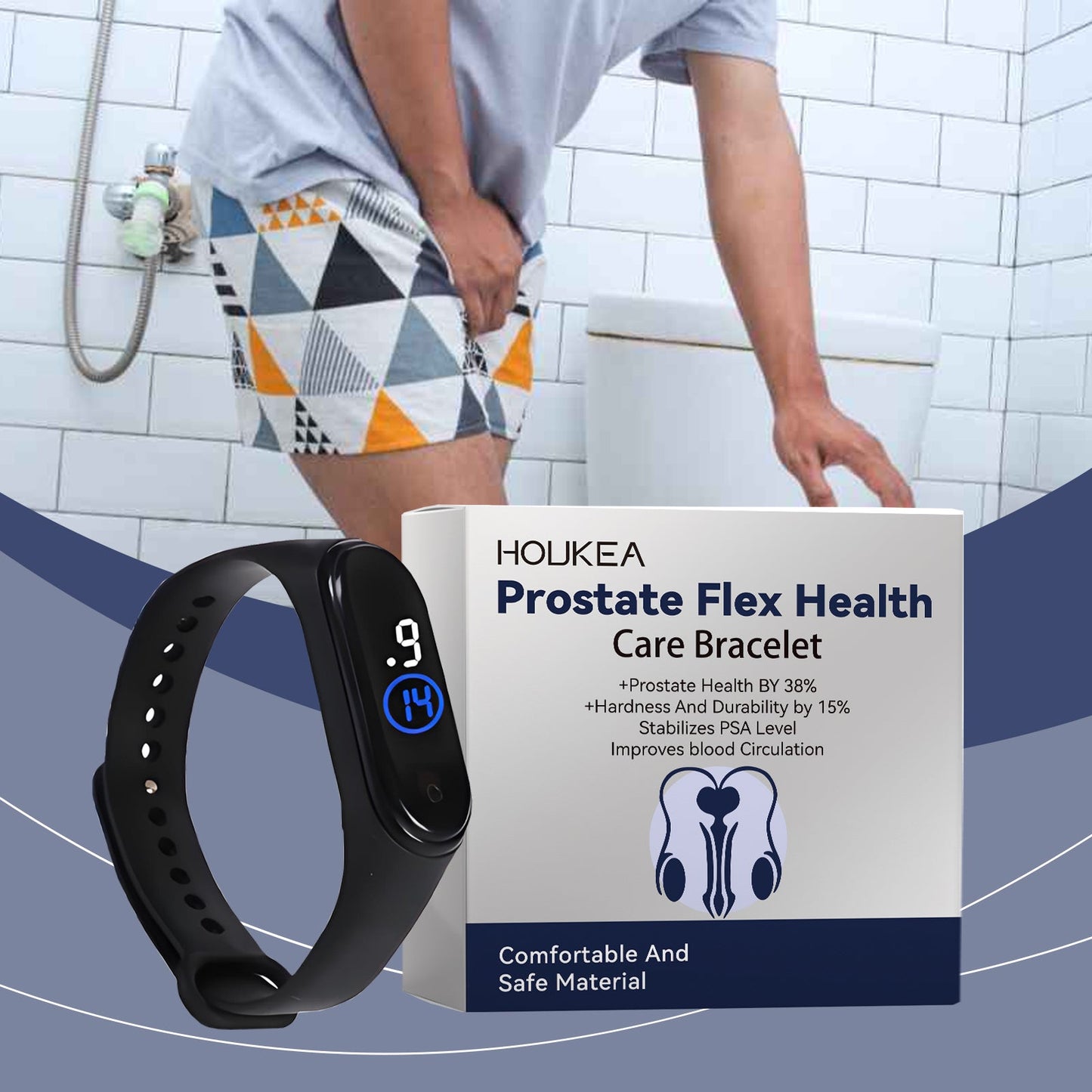 Bracelet de soin pour hommes pour un confort et un style quotidiens