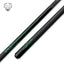 Premium Abalone Inlay Leather Wrapped Bull Carbon Cue Butt
