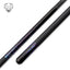 Premium Abalone Inlay Leather Wrapped Bull Carbon Cue Butt
