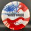 Lucid Emac Truth - MyDye American Flag Disc Golf Disc