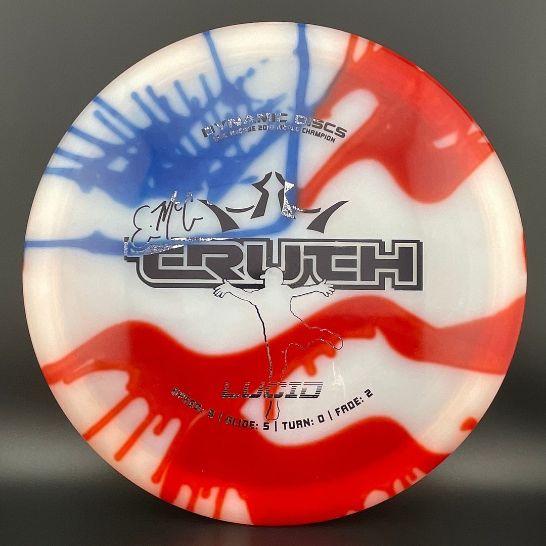 Lucid Emac Truth - MyDye American Flag Disc Golf Disc