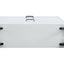 Shoe Cabinet , Shoe storage shelves, metal leg, White - Korvel