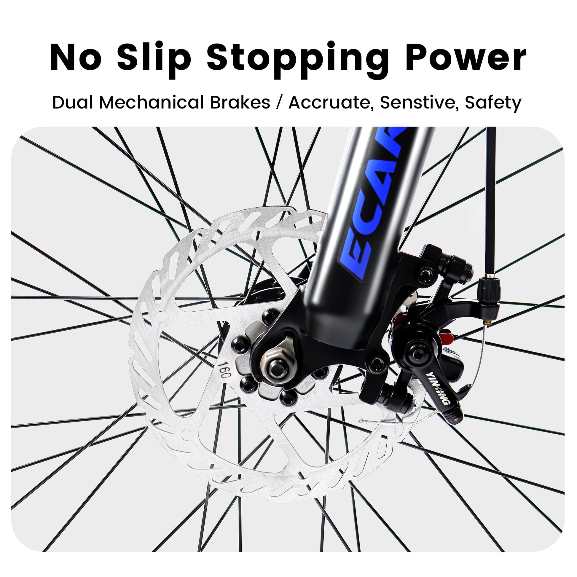 A2660 Ecarpat Mountain Bike 26 inch Wheel Carbon Steel Frame Disc Brake Thumb Shift Front Fork Rear Shock Absorber Bicycle - Korvel