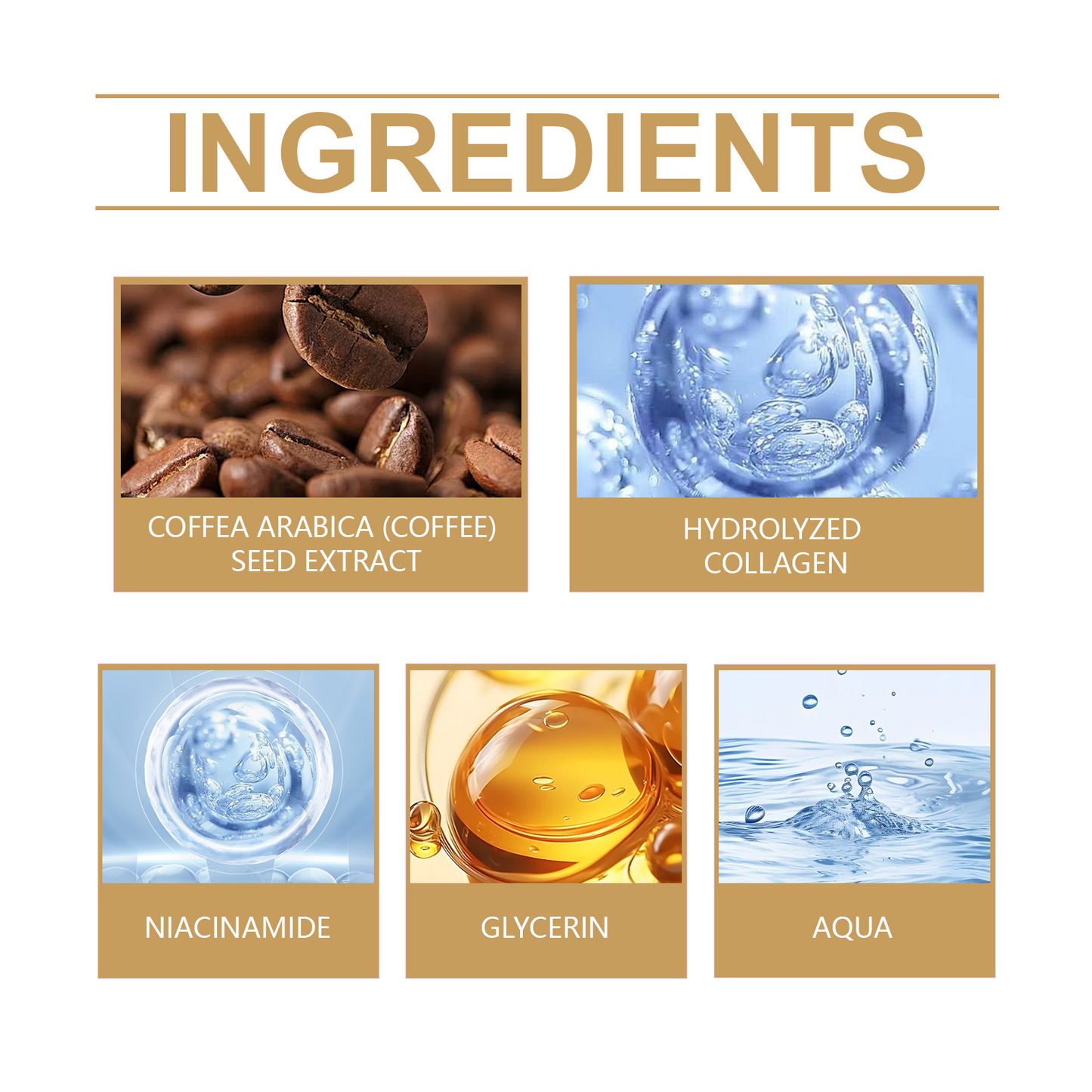 Sérum pour les yeux délicat pour une hydratation et un soin doux