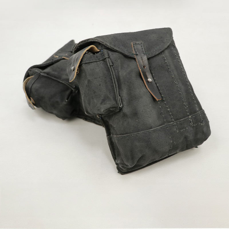 Soviet Marines Black AK Magazine Pouch - Rare Military Accessory