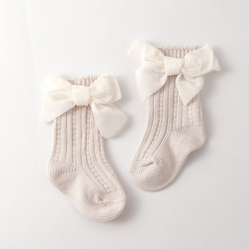 Chaussettes en coton douces pour bébés pour l'automne et l'hiver