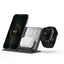 2-in-1 wireless charging time display alarm clock 15W thermometer wireless charging - Korvel
