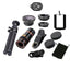 10 in 1 Kits 12x Zoom Telephoto Lens Fish eye Lens Wide Angle Macro Lenses Cell Phone Mobile Tripod - Korvel