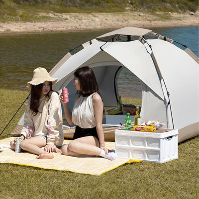 Premium Automatic Pop-Up Beach Camping Tent with Two Doors