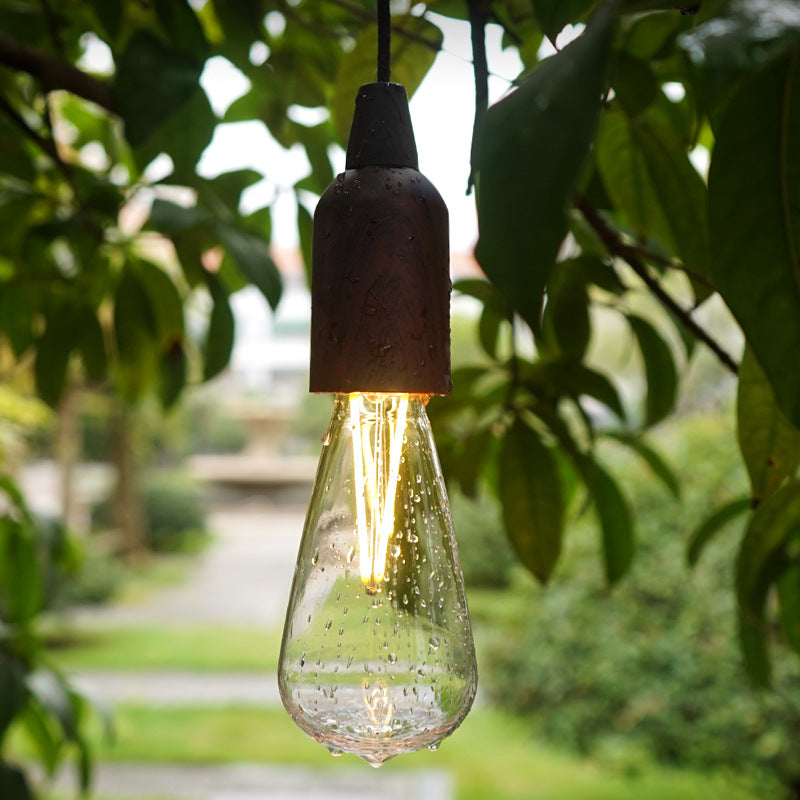 Outdoor Portable Camping Lights Retro Lighting LED Cable Lights Tent Lights Christmas Camping Atmosphere Lights Decorative Chandeliers - Korvel
