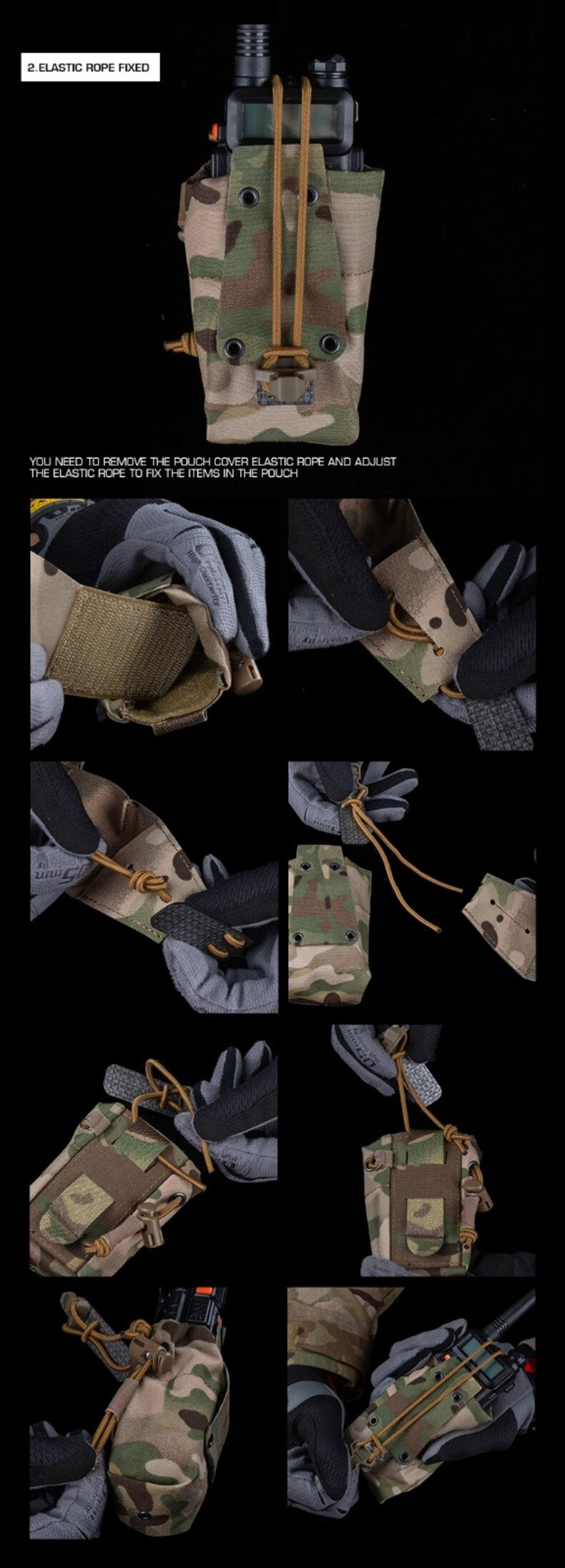 Multifunctional Camouflage Tactical Bag - Korvel