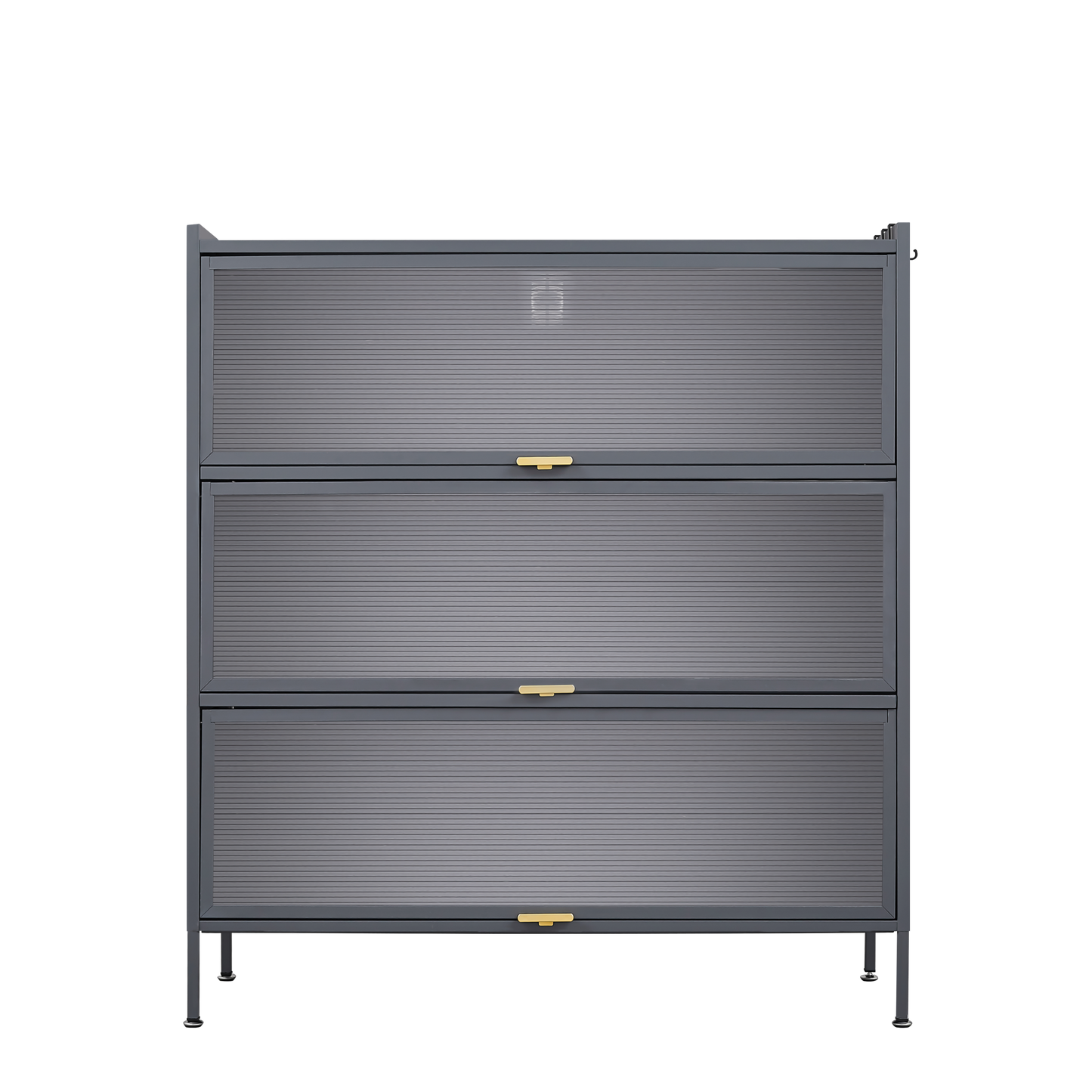 3 Tier Pantry Storage Cabinet Baker Racks for Kitchen with Storage Kitchen Pantry Storage Cabinet Microwave Rack Storage Rack - Korvel