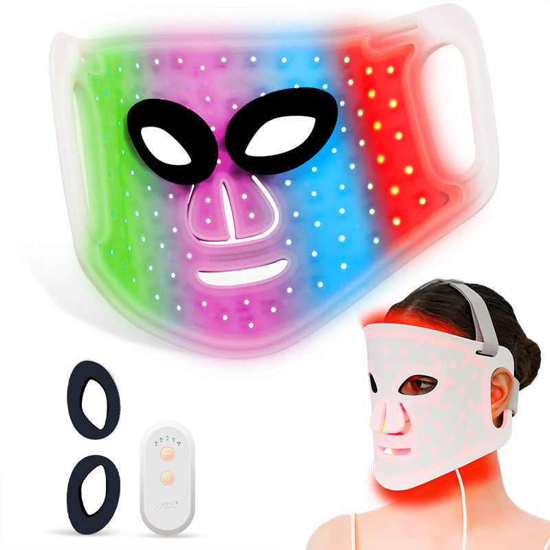 Appareil de beauté à lumière LED couleur pour usage domestique