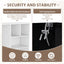 Multi-functional Hall Tree with Storage Shelves Drawers Cabinet Elegant Hallway Shoe Cabinet with Bench Modern Coat Rack White - Korvel