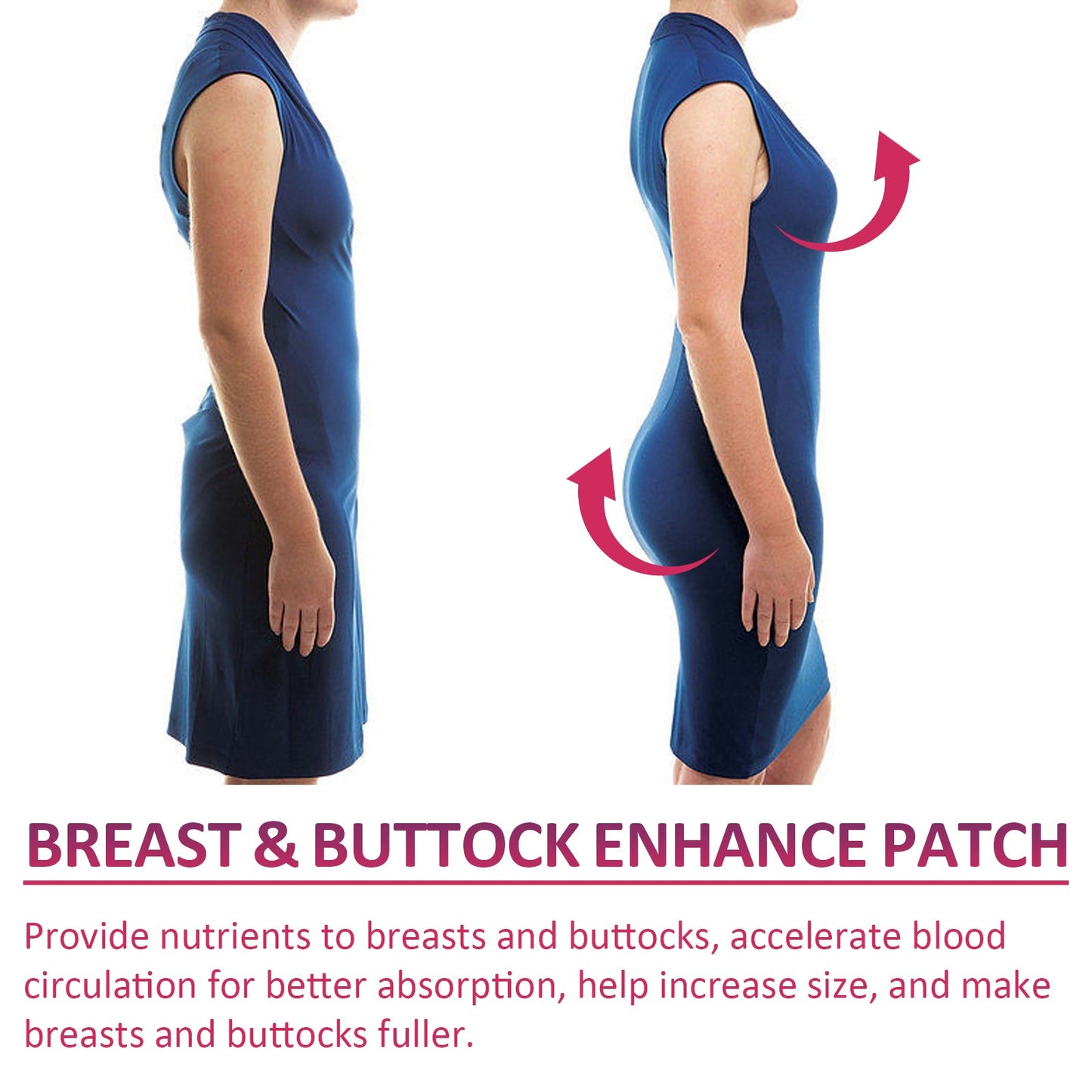 Breast & Buttock Enhance Patch, Plump Chest Firm And Full To Highlight The Curve Of The Hip Body Shaping Patch - Korvel