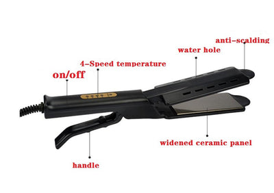 Ceramic Tourmaline Ionic Hair Straightener with Four Temperature Settings