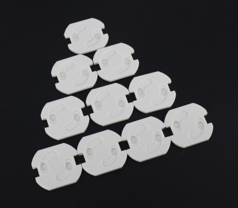 10pcs Children Against Electric Protection Socket Plastic Security Locks - Korvel