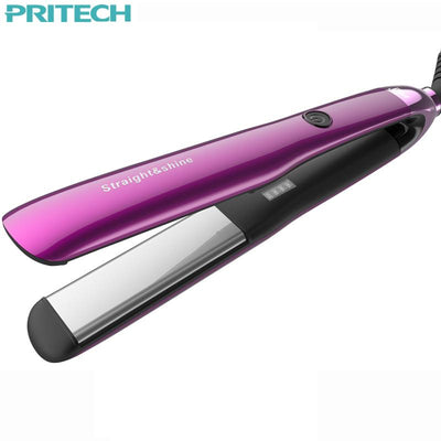 Pritech Hair Styling Tools 4 Speed Temperature Control Professional Hair Straightening Irons Straightener - Korvel