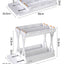 Pull out Rotating Spice Rack Organizer for Cabinet Rotate Makeup Organizer Slide Bottle Box Holder Plastic Seasoning Spice Rack - Korvel