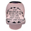 Premium Nursing Cover & Car Seat Cover with Safety Sign