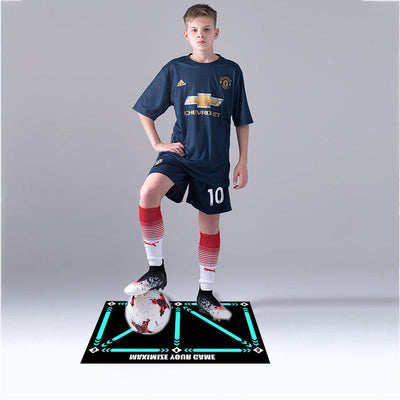 Football Training Mat Durable Non Slip Foldable Kids Adults Dribble Training Mat Football Training Indoor Ourdoor Equipment - Korvel