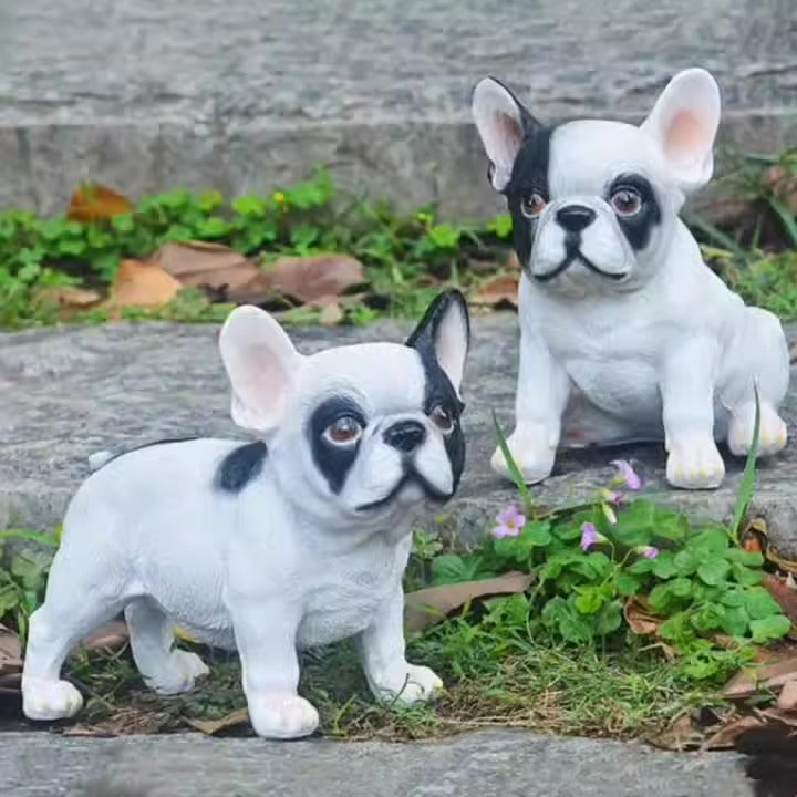 Little Bulldog ornament resin - Korvel