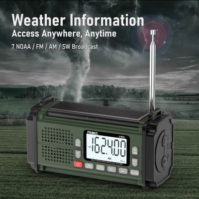 StormGuard Pro Radio - Emergency Hand Crank Weather Radio