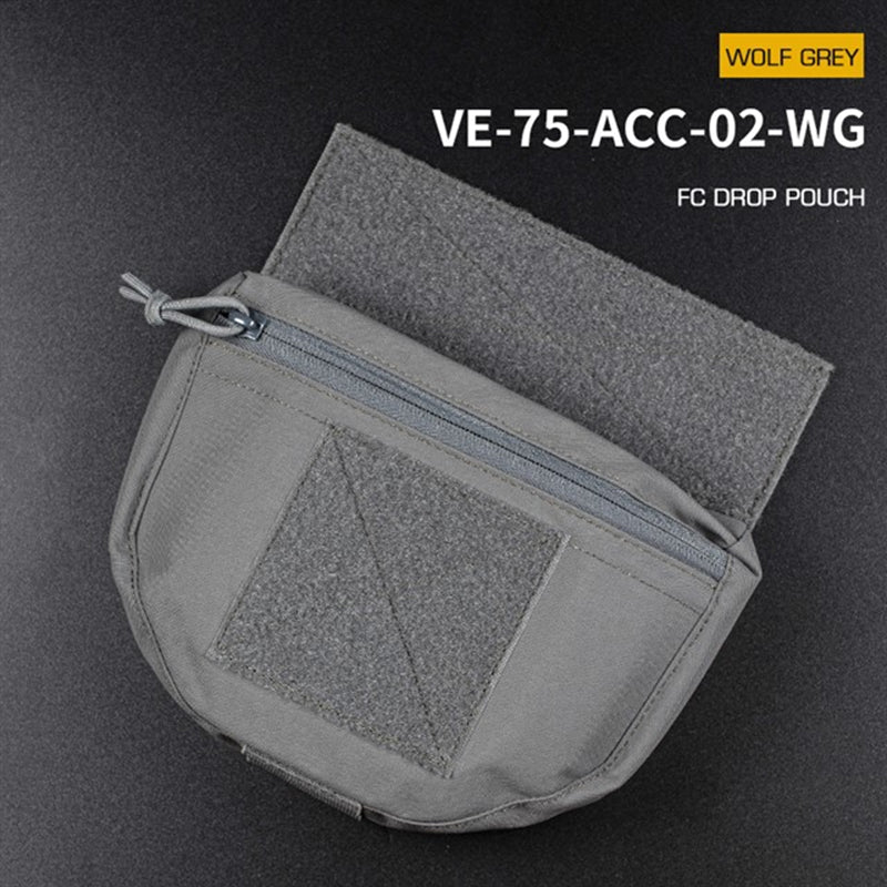 Tactical Hunting Vest with Drop Pouch for Outdoor Sports