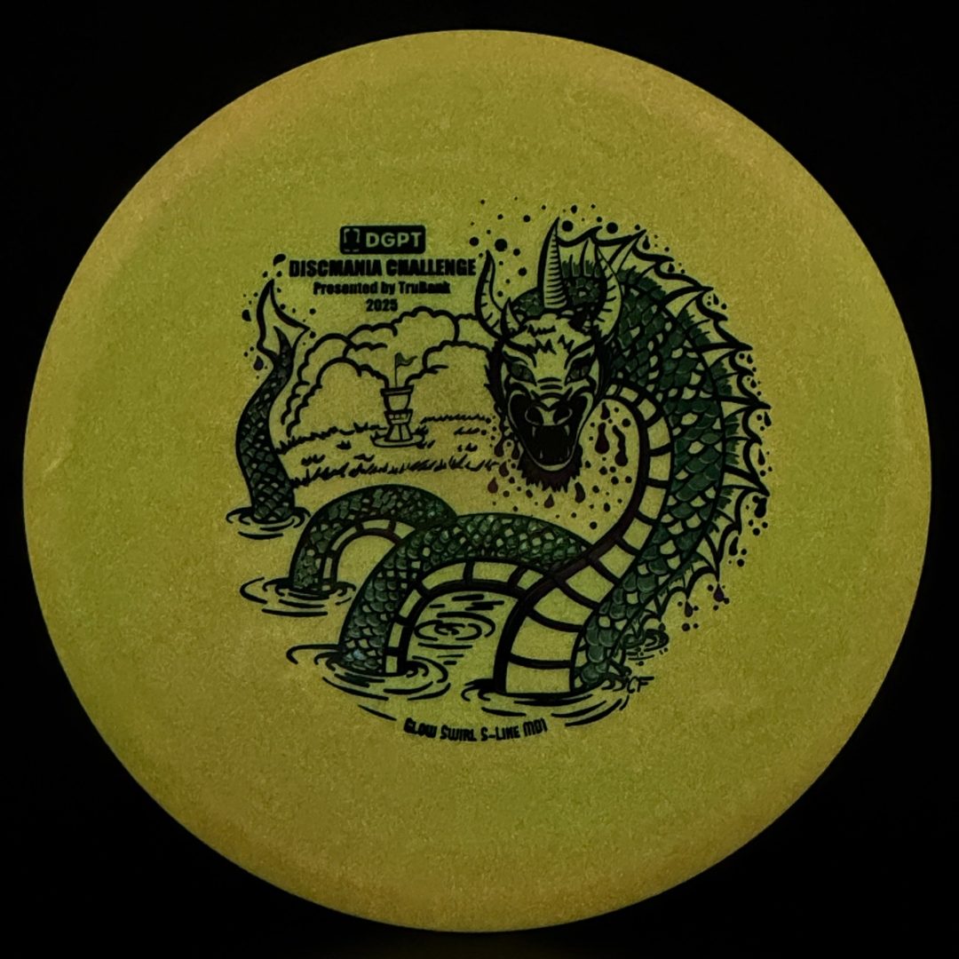 Glow Swirl S-Line MD1 - Disque Exclusif du Défi Discmania