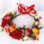 Simulated Rose Blossoms Adjustable Headwear Wreath Bridal Forest Flower Wedding Photography Scale Pretend - Korvel