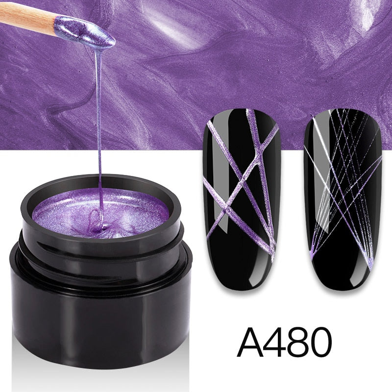 ROSALIND Gel Spider Line Nail Art Polish - 5ml