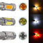 NLpearl 2x LED Signal Lamp - 1156 BA15S & 1157 BAY15D