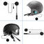 MH01 Motor Wireless Bluetooth Headset Motorcycle Helmet Earphone Headphone Dual Stereo Speaker Handsfree Music For MP3 MP4 phone - Korvel