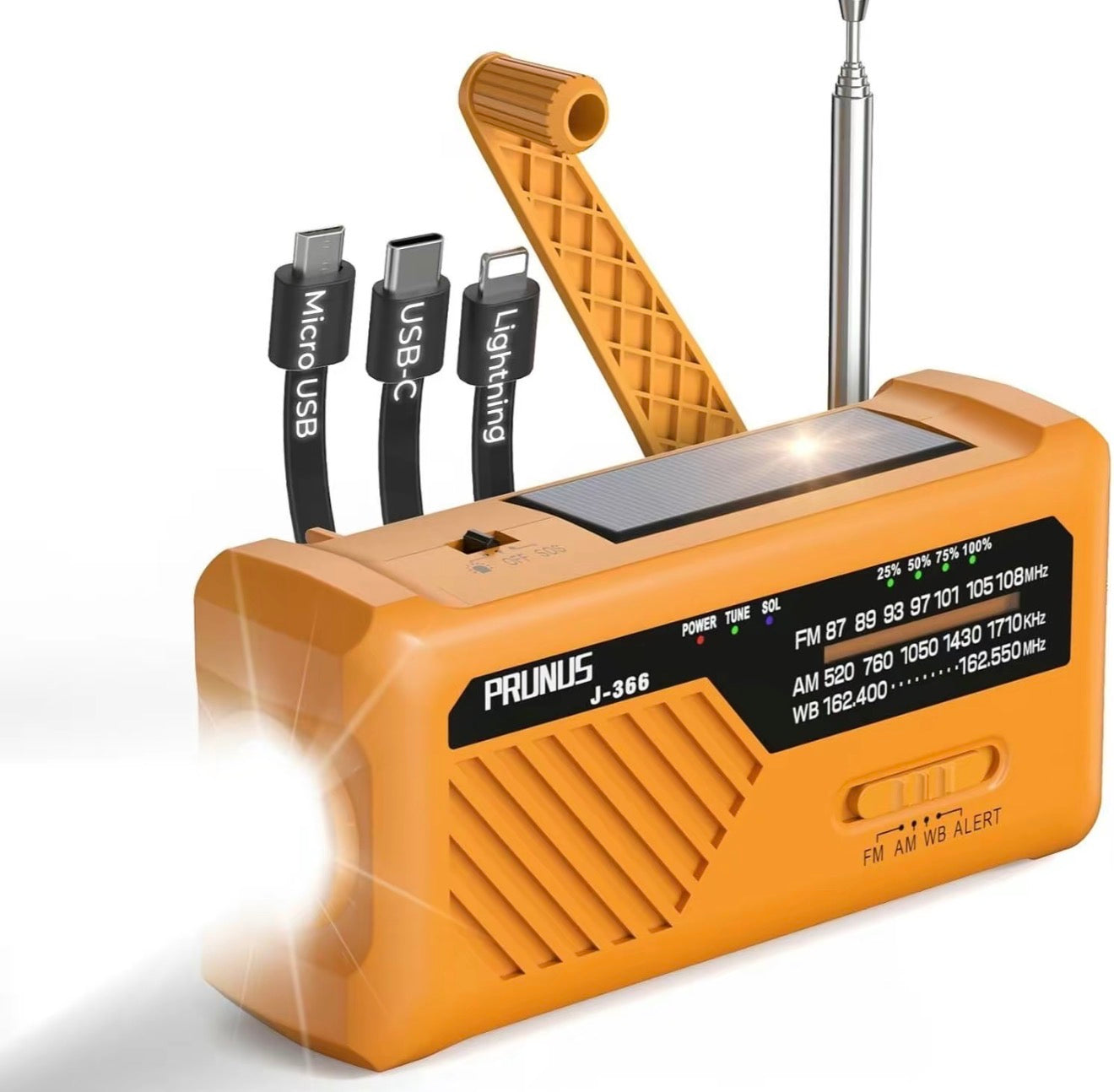 Radio de Emergencia OutagePro - Comunicación y Energía Confiables