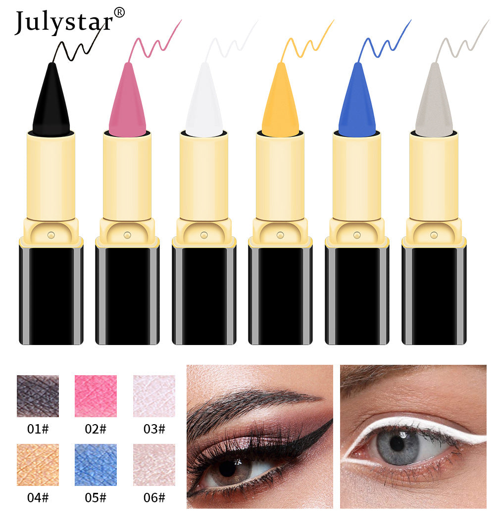 Long-Lasting Eyeliner Waterproof And Oil-Resistant Not Easy To Smear Long-Lasting Quick-Drying Sweat Does Not Smudge Color Eyeliner - Korvel