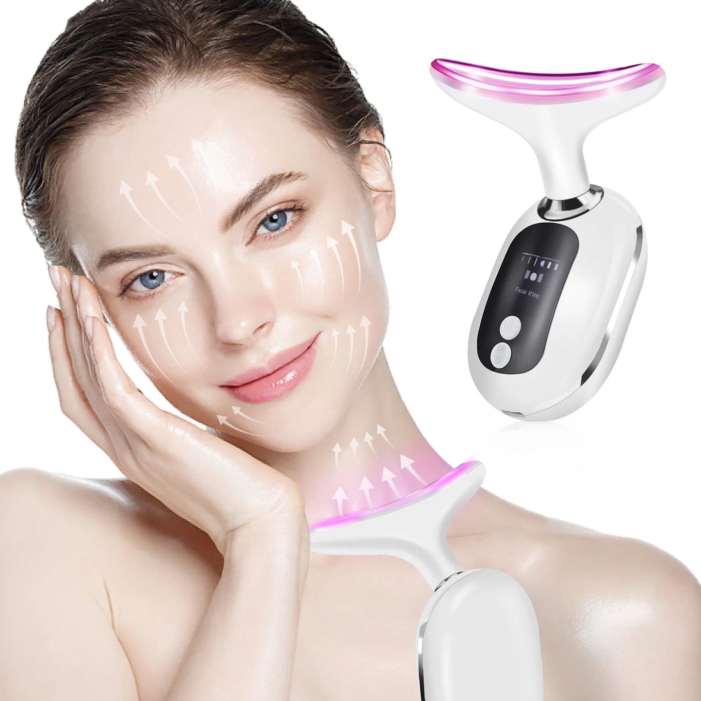 Premium Neck and Face Lifting Device with LED Therapy