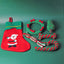 Christmas Dog Toy Gift Set - Bite Resistant Cotton Rope