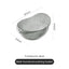Household washing basket basin plastic drain basket wash fruit basin rice basket storage basket - Korvel