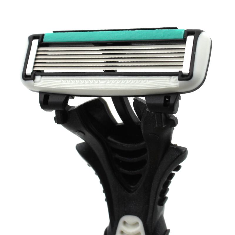 Shaving Razor Mens Profession Face Care 6-layer Stainless Razor Blades - Korvel