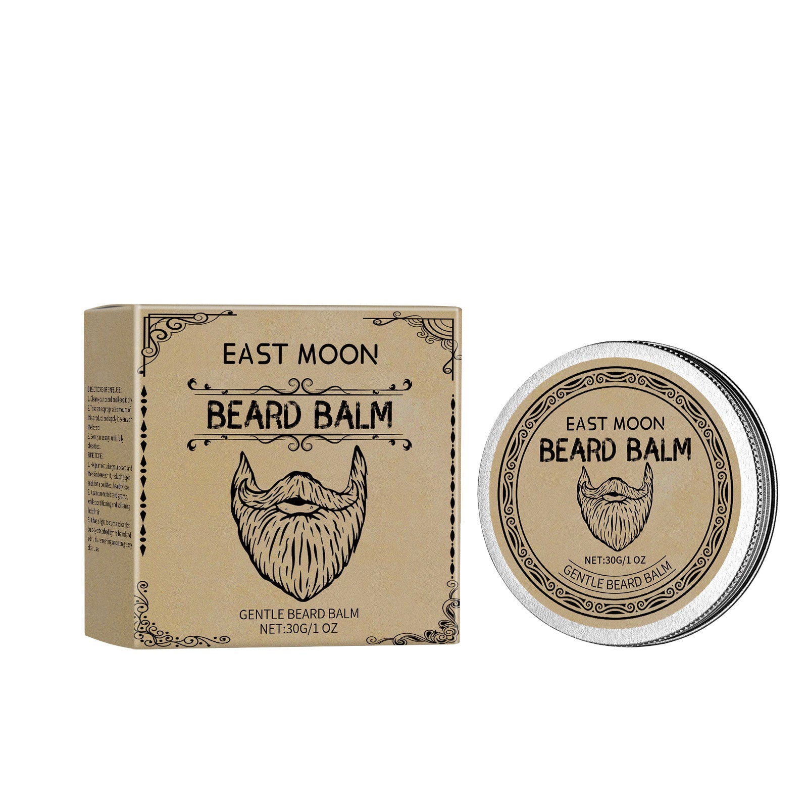 Cigar Beard Care Wax Natural Gloss Care Each Beard Hair Must Display Mature Charm - Korvel