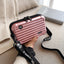 PC hard shell toiletry bag 7-inch shoulder crossbody bag hand storage bag suitcase small bag - Korvel